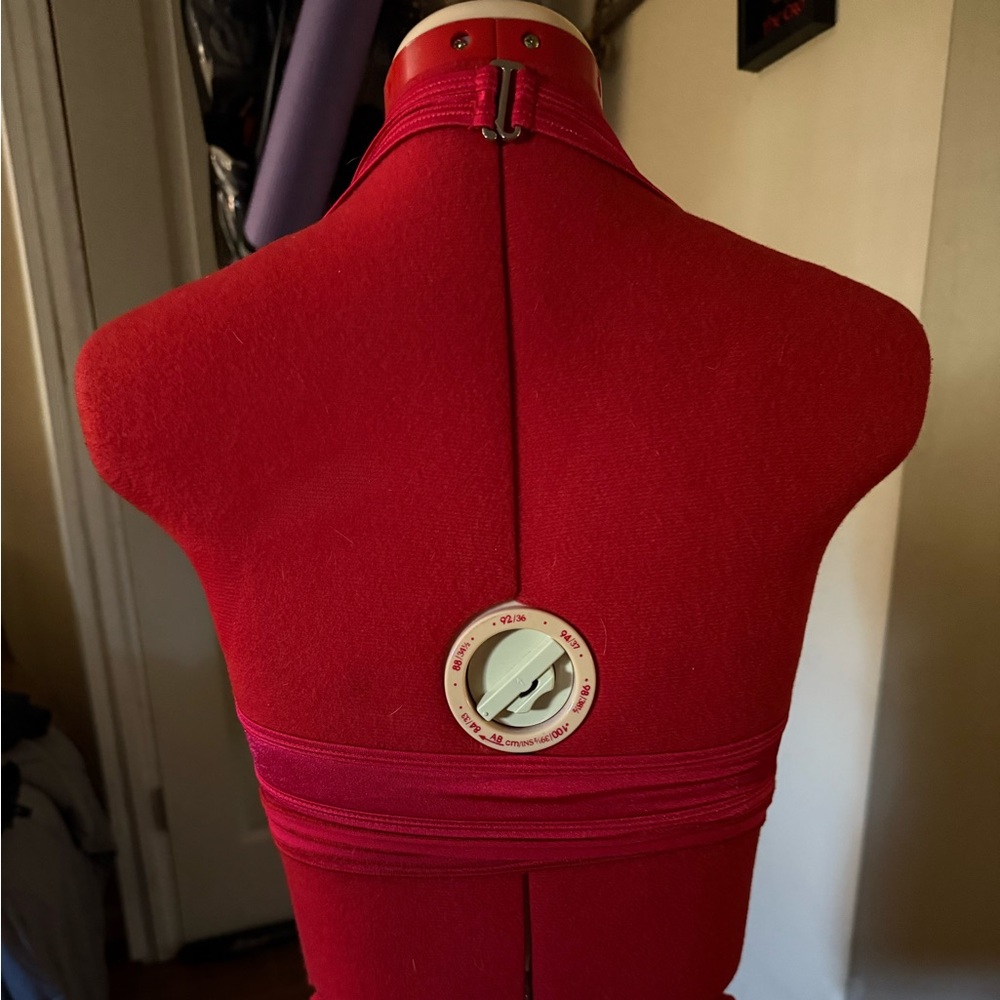 Red Halter Top - Picture 2 of 2